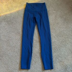 Lululemon wunder leggings blue size 4